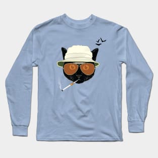 Fear & Loathing Cat Long Sleeve T-Shirt